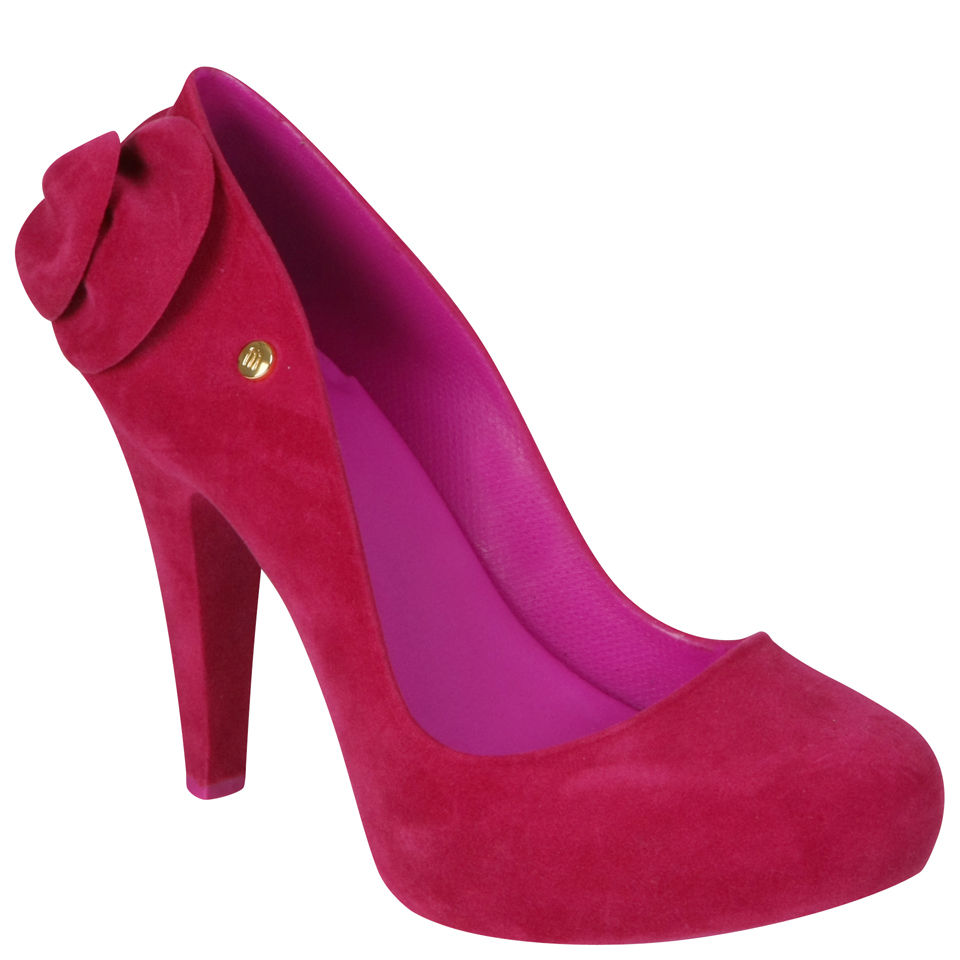 Melissa Women's Incense Bow Back Heels - Fuchsia | FREE UK Delivery ...