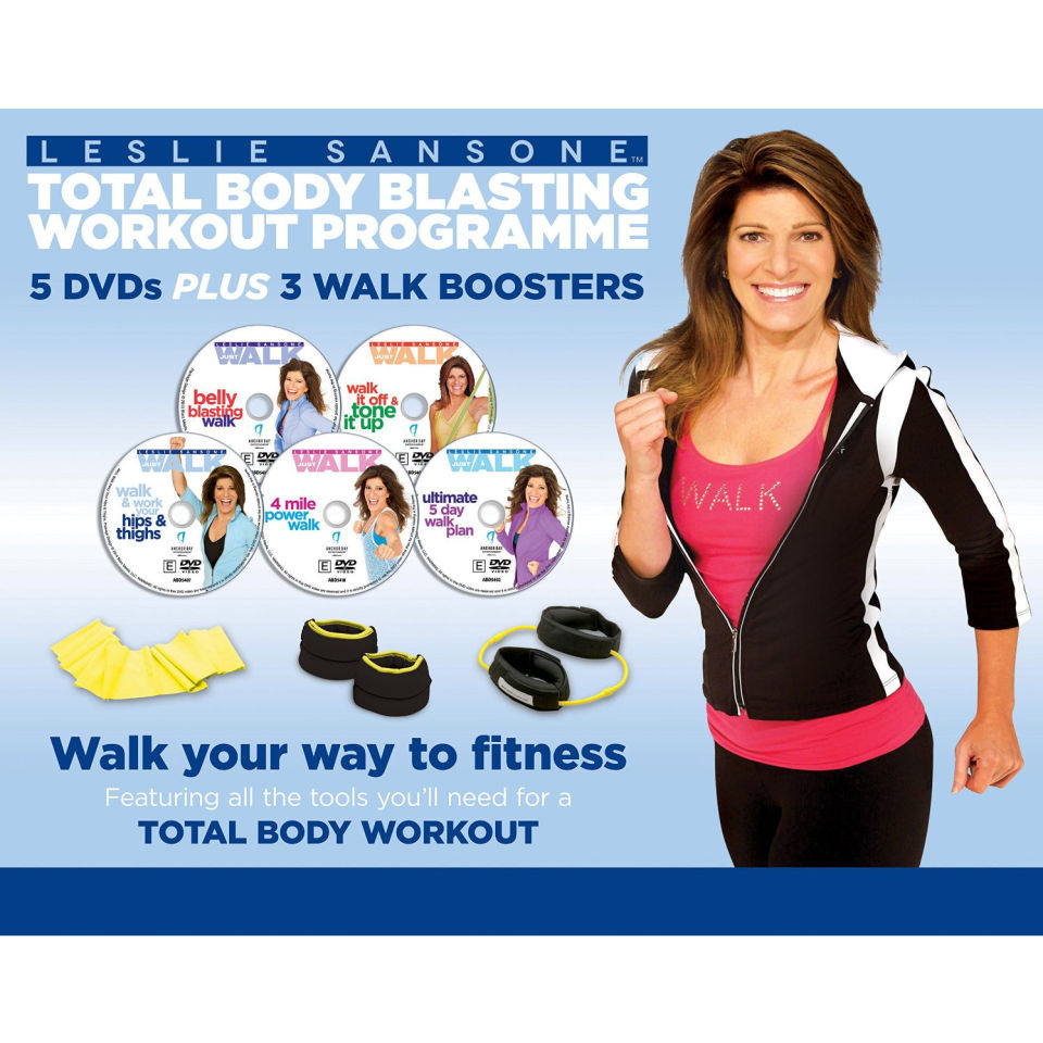Leslie Sansone Total Body Blasting Workout Programme DVD Zavvi UK