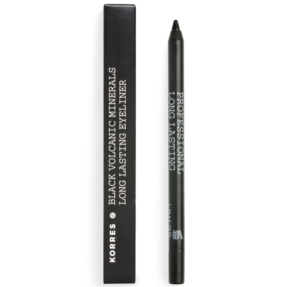 KORRES Pencil LongWear Mineral Black Free Shipping Lookfantastic