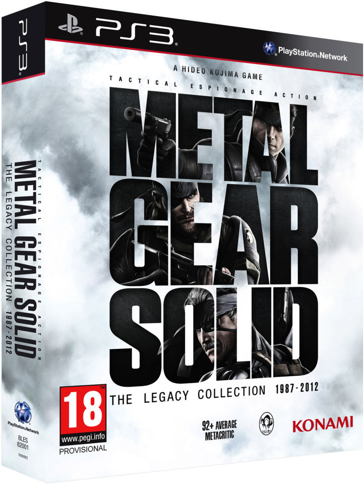 metal gear solid legacy collection ps3