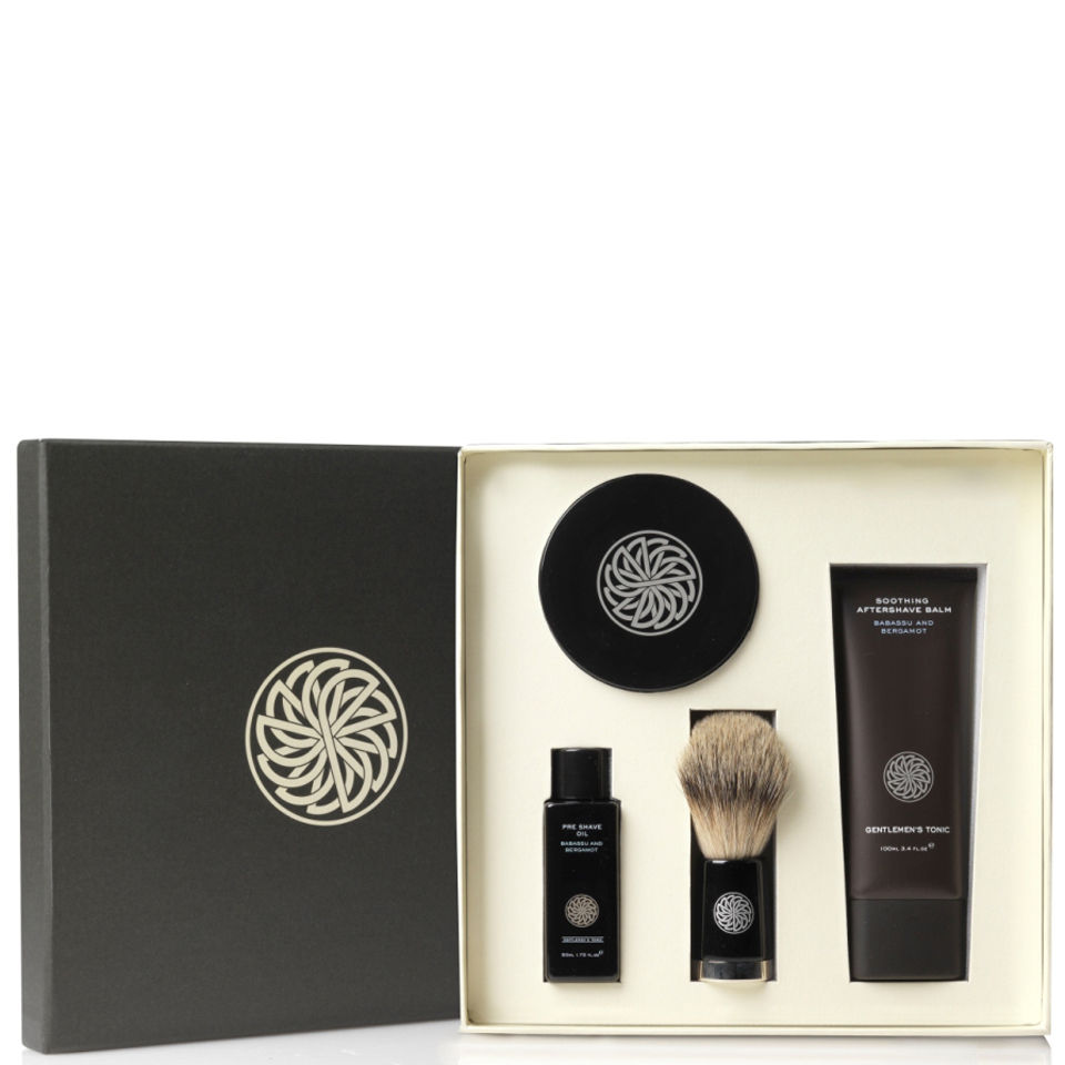 Gentlemen's tonic mayfair ebony shave set