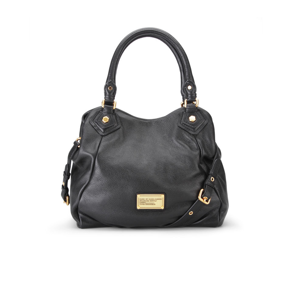 Marc by Marc Jacobs Fran Leather Wing Tote Bag - Black - Free UK Delivery Available