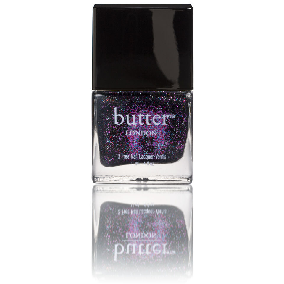 butter LONDON Nail Lacquer The Black Knight (11ml)