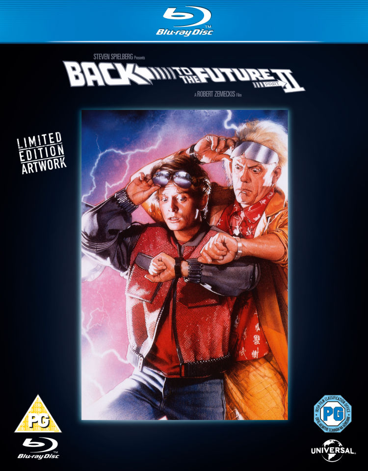 Back To The Future Part 2 Original Poster Series Blu Ray Zavvi Uk