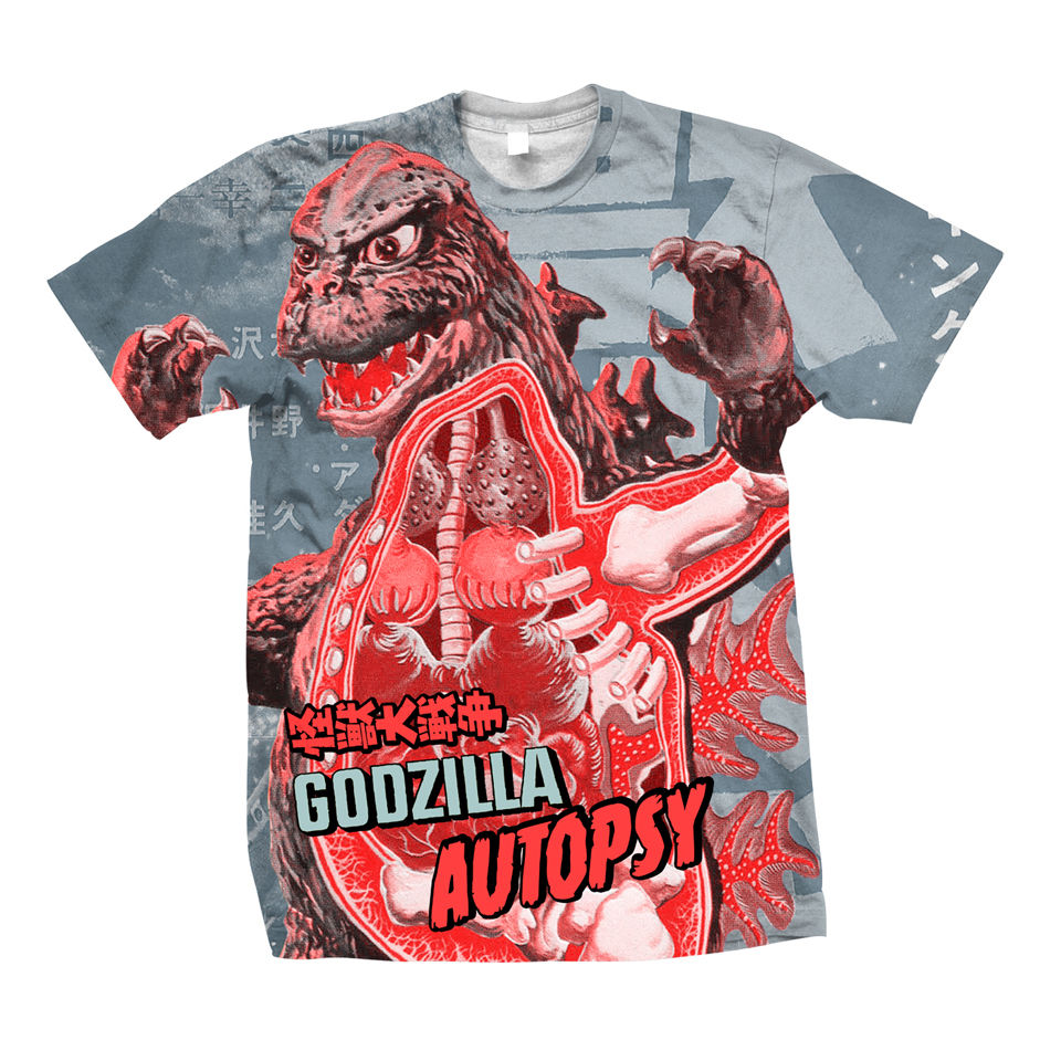 Godzilla Men's T-Shirt - Godzilla Autopsy Merchandise | Zavvi