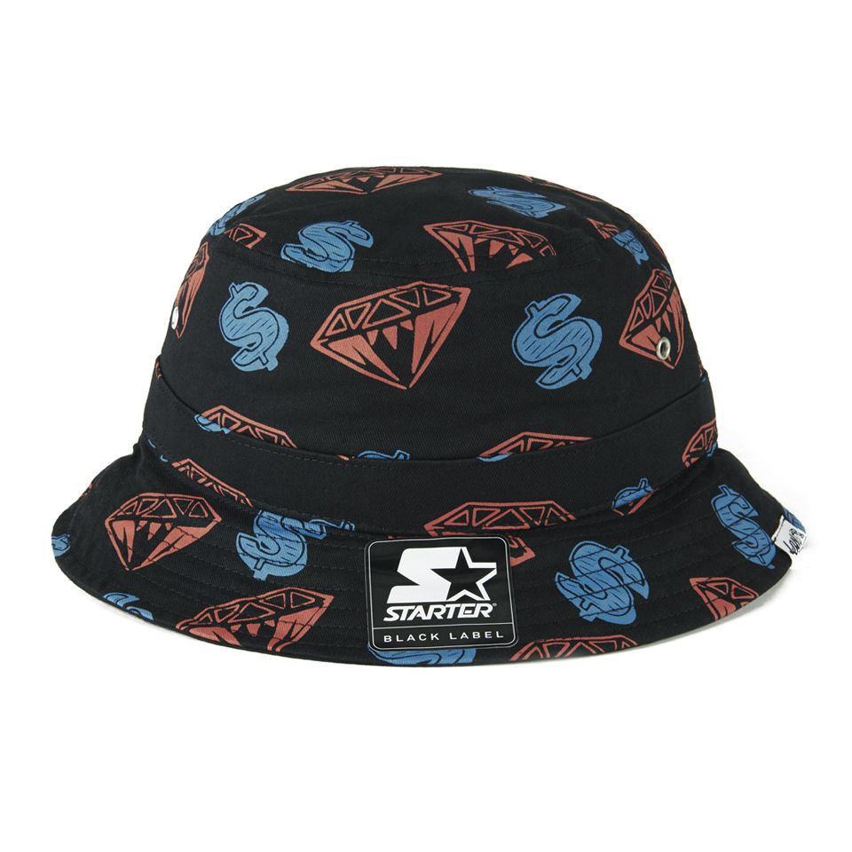 Billionaire Boys Club 'Diamond and Dollar' Bucket Hat Black Clothing