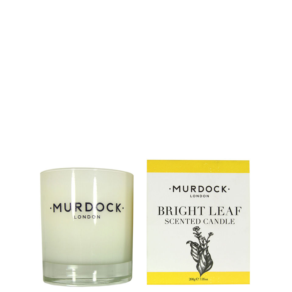 Murdock London Men's Scented Candle Bright Leaf Free Shipping