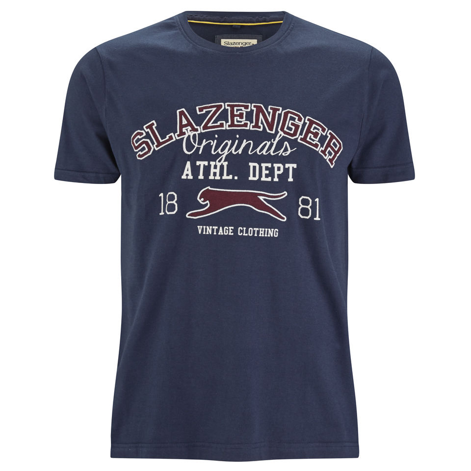 Slazenger Men's Waddle T-Shirt - Denim Clothing | Zavvi