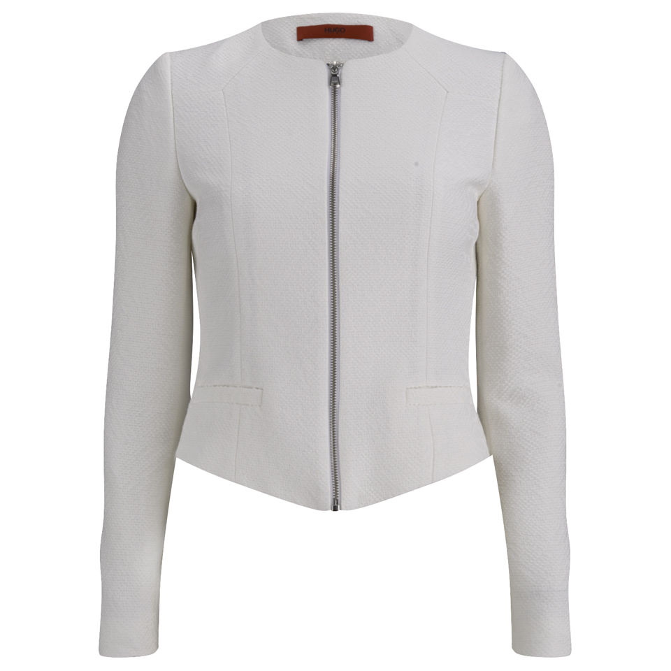HUGO Women's Arisell Jacket - Natural - Free UK Delivery Available