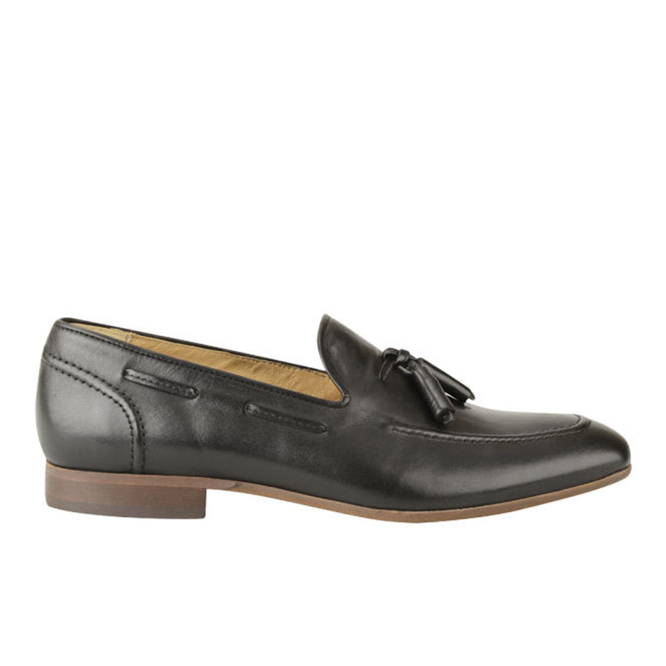 armani exchange loafers hudson s leather tassel loafers black armani exchange loafers hudson s leather tassel loafers black