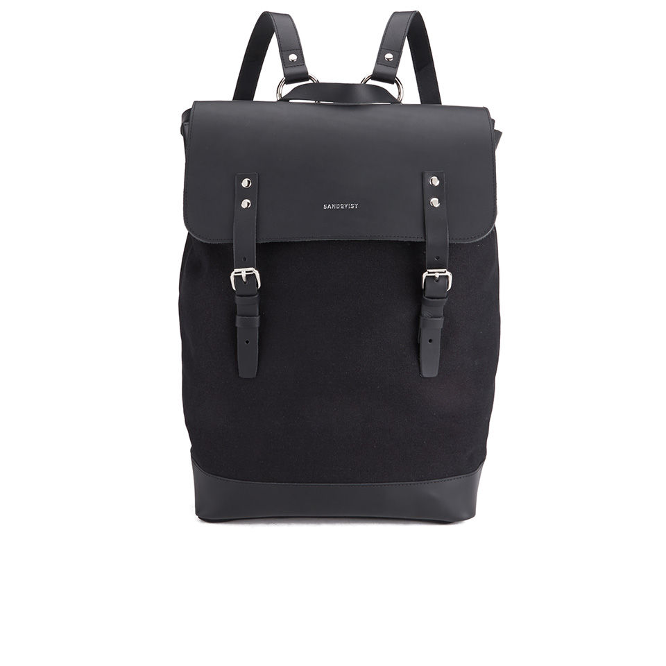 Sandqvist Men's Hege Backpack - Black - Free UK Delivery over £50