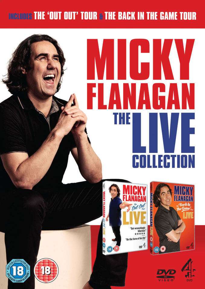 Micky Flanagan The Live Collection DVD