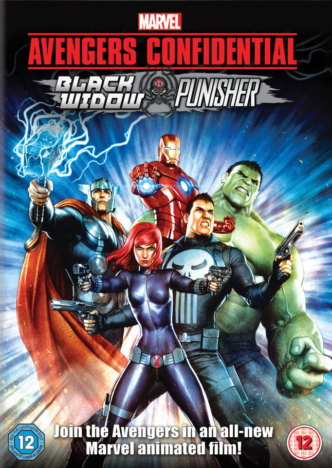 Avengers Confidential: Black Widow and Punisher DVD - Zavvi UK