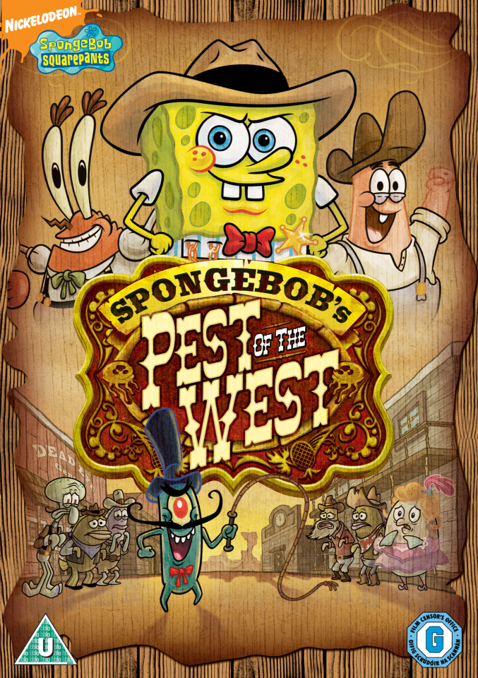  Spongebob  Squarepants Pest Of The West  DVD Zavvi com