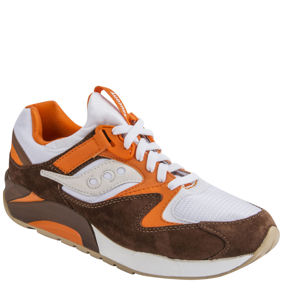 saucony grid 9000 mens brown