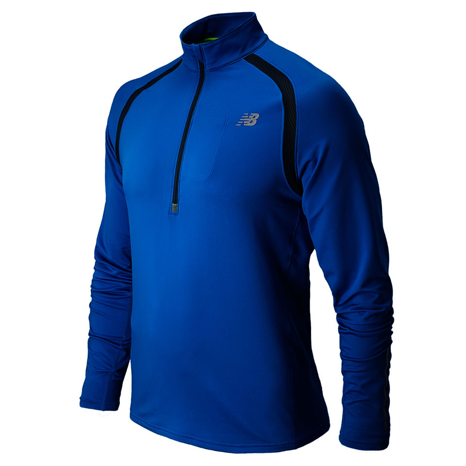 new balance half zip top mens
