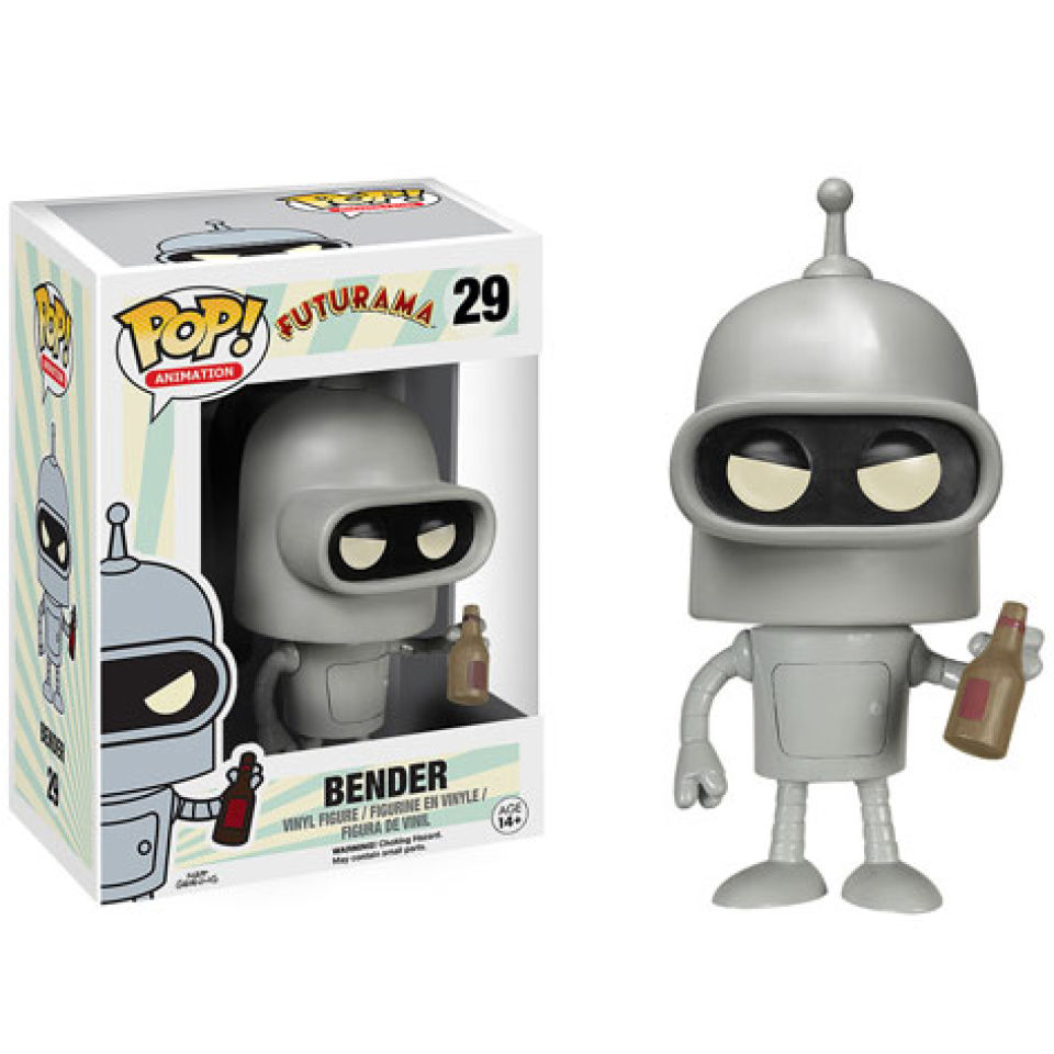 Futurama Bender Pop! Vinyl Figure Merchandise Zavvi