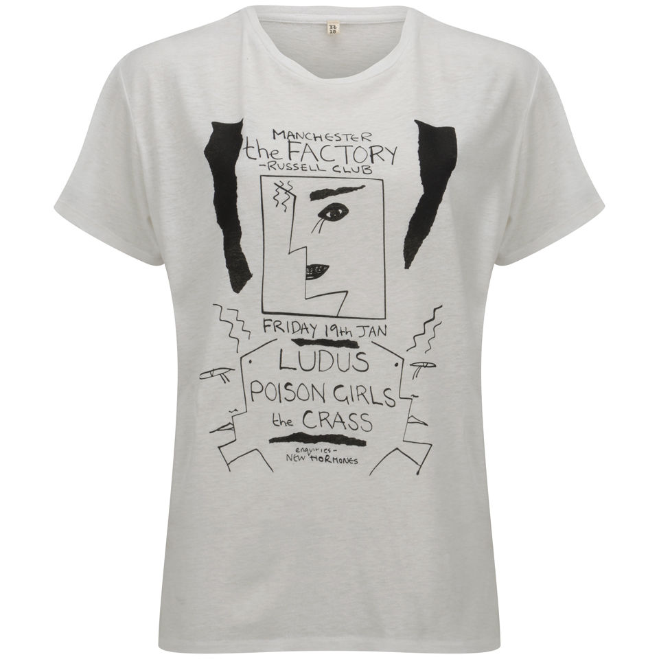 R13 Women's Graphic Boy Cash T-Shirt - Ecru - Free UK ...