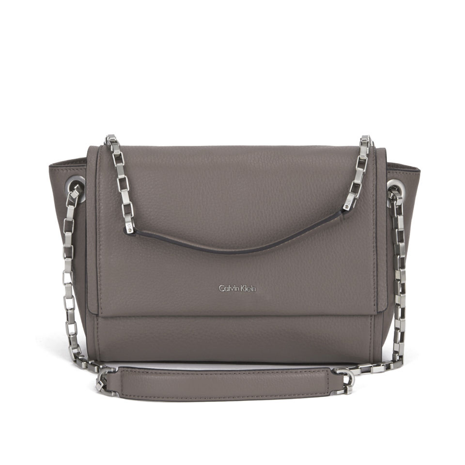 Calvin Klein Women's Renee Small Shoulder Bag Taupe Womens