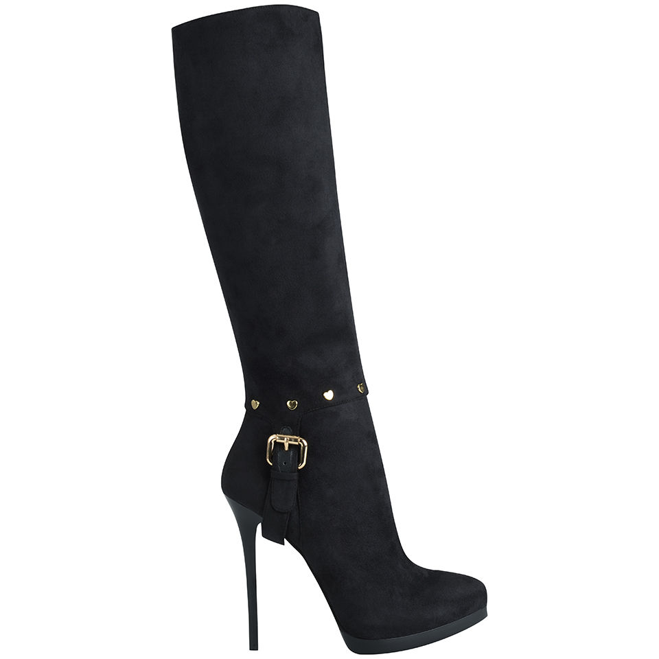 moschino overknee boots