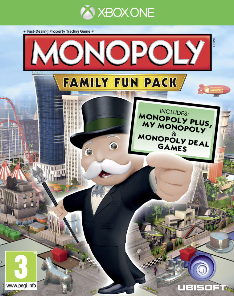 Monopoly Family Fun Pack Xbox One | Zavvi.com