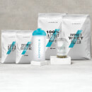 Gain Essentials Bundle - Berry Burst 250g - Cookies and Cream 1kg - Unflavoured 250g