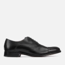 Grenson Men's Bert Leather Toe Cap Oxford Shoes - Black