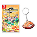 Sushi Striker: The Way of Sushido (Nintendo Switch) + Sushi Keychain