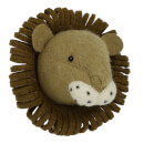 Fiona Walker England Mini Lion Wall Hanging Head