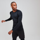 MP Vīriešu ikdienas apģērbs - Baselayer krekls ar garām piedurknēm - Melns - XXL