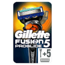 Gillette Fusion5 ProGlide Rasierer + 6 Rasierklingen Gillette Fusion5 ProGlide Rasierer + 6 Rasierklingen