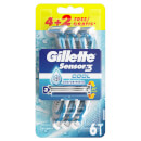 Gillette Sensor3 Cool Einwegrasierer (6 Stück) Gillette Sensor3 Cool Einwegrasierer (6 Stück)