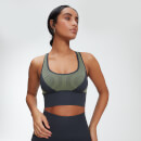 MP Women's Impact Seamless Sports Bra - Slate - L