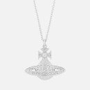 Vivienne Westwood Women's Minnie Bas Relief Pendant - Rhodium Crystal