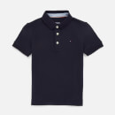 Tommy Hilfiger Boys' Short Sleeve Polo Shirt - Sky Captain