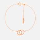 Olivia Burton Women's Interlink Chain Bracelet - Rose Gold