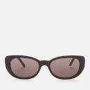 Saint Laurent Women's Betty Acetate Sunglasses - Black