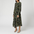 Preen By Thornton Bregazzi Women's Dotted Jaquard Nicola Dress - Heritage Floral