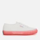 Superga Women's 2750-Cotutransparentsole Trainers - White/Pink