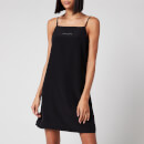Calvin Klein Jeans Women's Monogram Slip Dress - CK Black