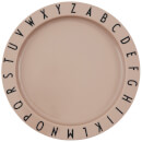 Design Letters Eat & Learn Tritan Deep Plate - Nude