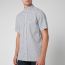 Tommy Hilfiger Men's Classic Twill Stripe Shirt - Carbon Navy