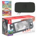 Nintendo Switch Lite (Grey) Pokémon Mystery Dungeon Rescue Team DX Pack