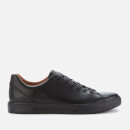 Clarks Men's Un Costa Lace Leather Low Top Trainers - Black