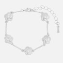 Ted Baker Women's Panele Polished Flower Bracelet - Silver