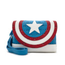 Loungefly Pop By Marvel Captain America Cross Body Bag
