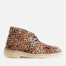 Clarks Originals Women's Pony Hair Desert Boots - Leopard Print