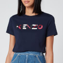KENZO Women's Classic Fit T-Shirt KENZO Logo - Navy Blue