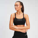 MP Women's Fuel Your Ambition Print Bra - Black - XXS