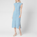 Whistles Women's Astrix Floral Blue Dress - Blue/Multi